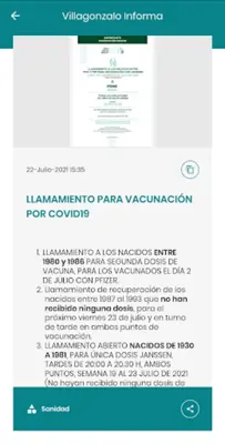 Villagonzalo Informa android App screenshot 0