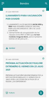 Villagonzalo Informa android App screenshot 2